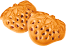 Печенье с клубничной начинкой